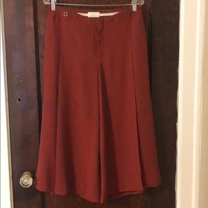 Burnt Orange Essential Culotte by Anthropologie